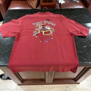 Tommy Bahama Men’s Silk Short Sleeve Button-down Shirts (set of 2 shirts for $25